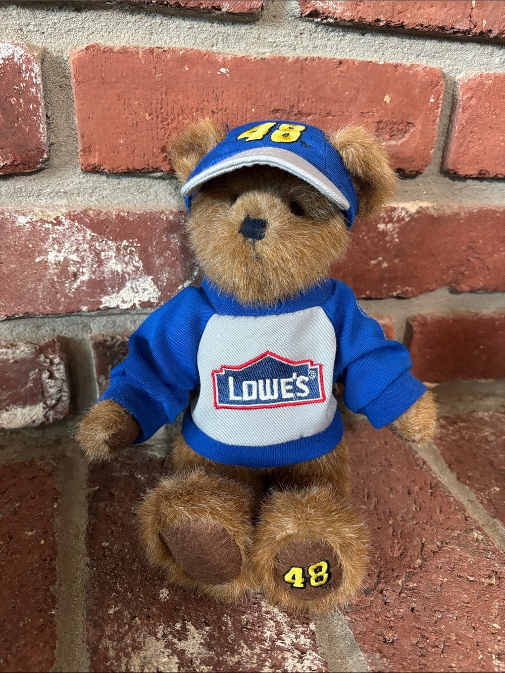 Boyds Bear Lowe's Jimmie Johnson NASCAR Branded Racing Bear Collectible Plush